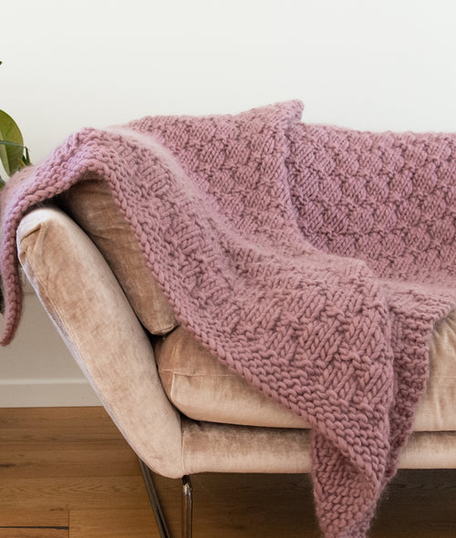 Load image 1 in gallery view. KNITTING KIT SLEEP TIGHT BLANKET