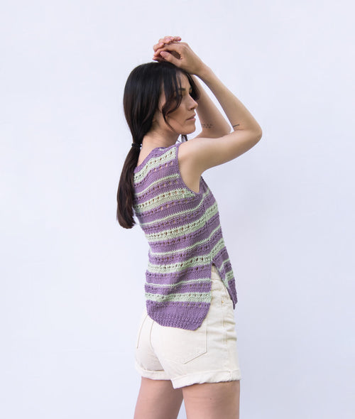 Load image 1 in gallery view. KNITTING KIT SUMMER VIBES TOP