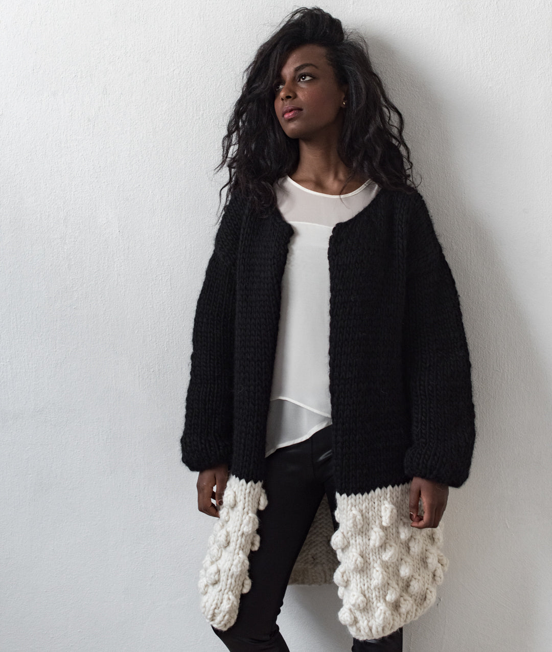 KNITTING KIT THE BUBBLES COAT