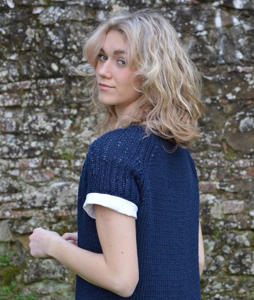 Load image 1 in gallery view. KNITTING KIT TILDE VEST