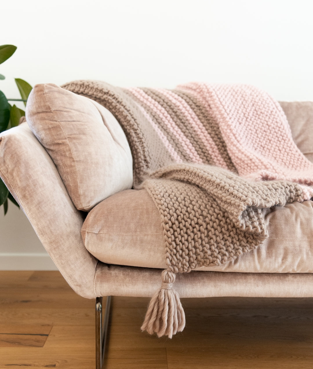 KNITTING KIT WARM ME UP BLANKET