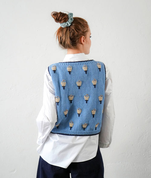 Load image 1 in gallery view. KNITTING KIT LINNEA VEST