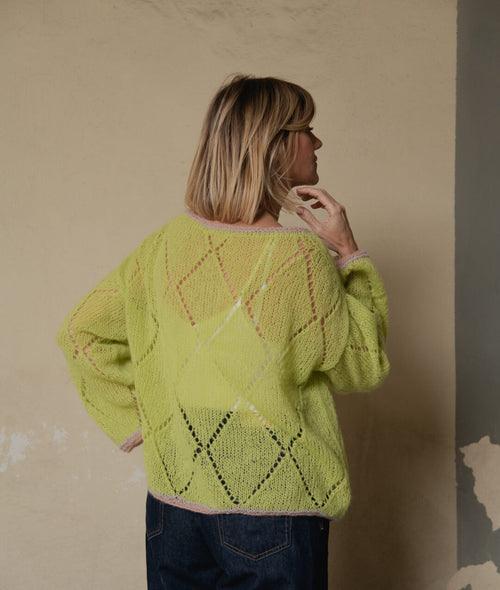 Load image 1 in gallery view. KNITTING KIT LIORA PULL