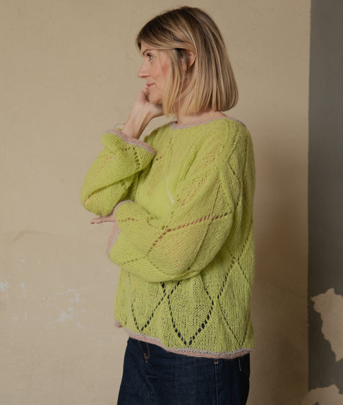 Load image 1 in gallery view. KNITTING KIT LIORA PULL