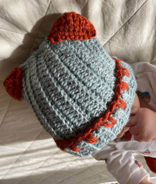 Load image 1 in gallery view. CROCHETING KIT OLIVER BABY HAT