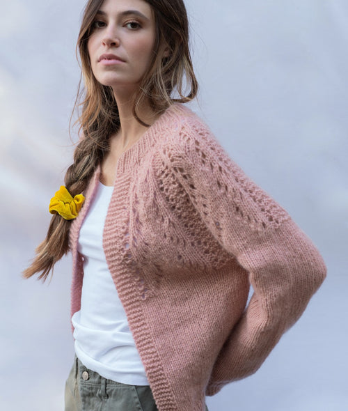 Load image 1 in gallery view. KNITTING KIT ROSALIE CARDIGAN