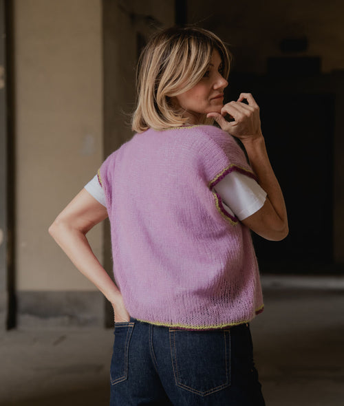 Load image 1 in gallery view. KNITTING KIT SARAH VEST