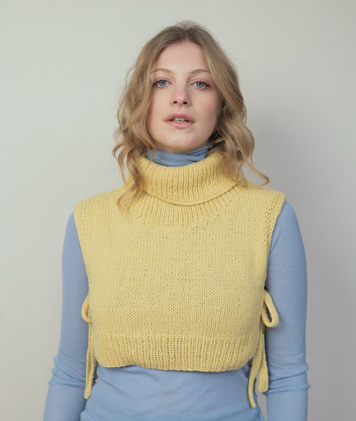 Load image 1 in gallery view. KNITTING KIT TAMARA VEST