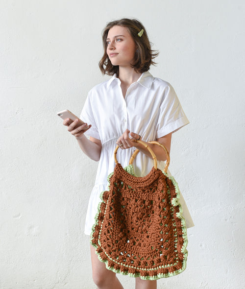 Load image 1 in gallery view. CROCHETING KIT TAORMINA BAG