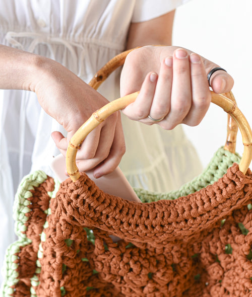 Load image 1 in gallery view. CROCHETING KIT TAORMINA BAG