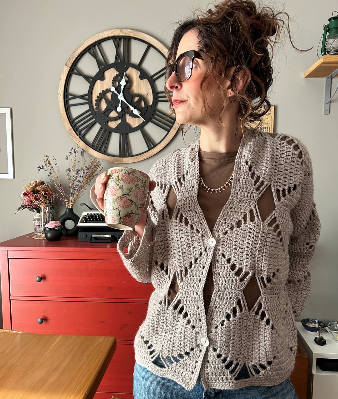 LAYCIE CARDIGAN – DIGITAL PATTERN by Noral Crochet