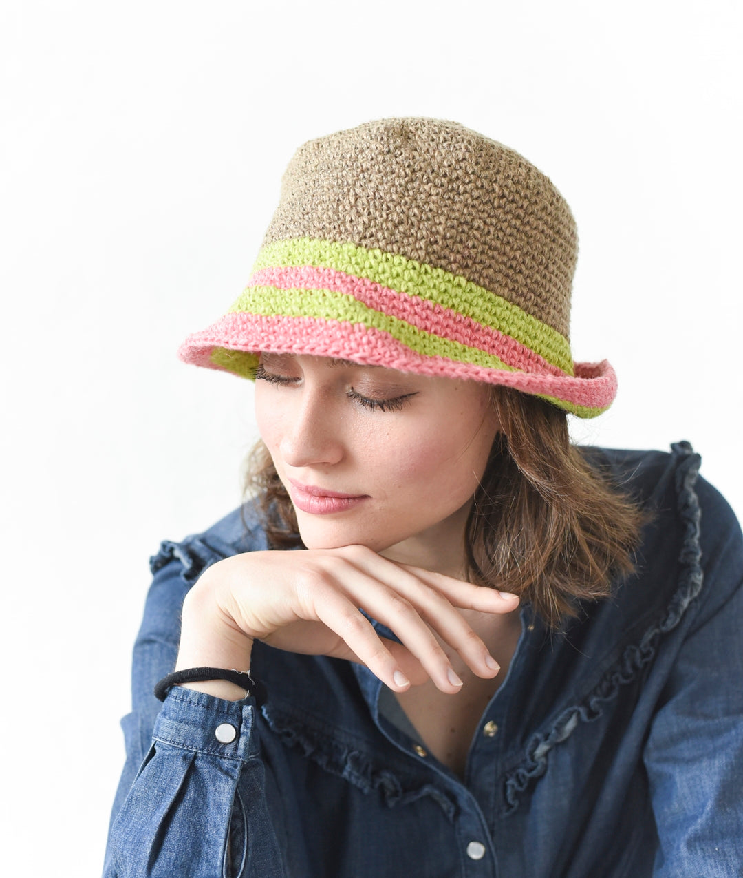 JACKIE BUCKET HAT - FREE PATTERN